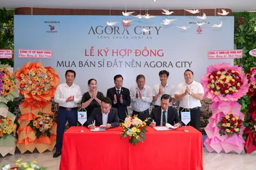 Nhóm nhà đầu tư chi 20 triệu USD mua sỉ đất nền tại Agora City