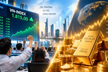Chứng khoán, vàng tuần này: VN Index hồi phục, vàng chờ cú bứt phá