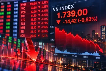 Khối ngoại bán ròng phiên thứ 12 trên sàn HoSE