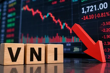 Cổ phiếu trụ kéo VN Index giảm sâu