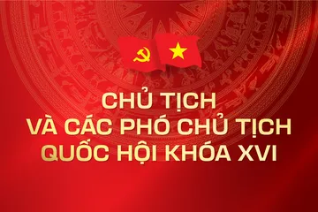 Chủ tịch và các Phó Chủ tịch Quốc hội khóa XVI