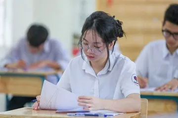 Bộ GD-ĐT lấy ý kiến thi vào lớp 10 chỉ gồm 2 môn Toán và Ngữ văn. Ảnh: VGP