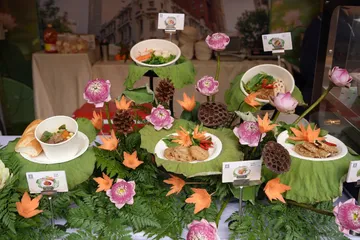 Tôn vinh ẩm thực sen, quảng bá du lịch vùng đất Sen Hồng