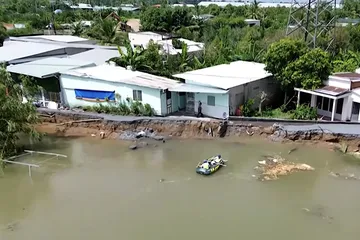 Miền Tây đối mặt nguy cơ sạt lở đầu mùa mưa