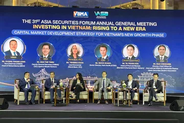 Thị trường chứng khoán đặt mục tiêu hút vốn ngoại bằng 15% GDP
