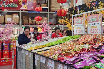 TPHCM: Nhộn nhịp mùa mua sắm Tết 2026