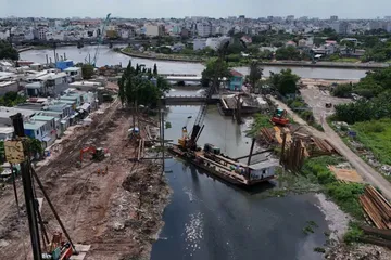 TPHCM tăng tốc cải tạo kênh rạch