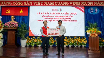 SATRA và Hội Chữ thập đỏ TPHCM ký hợp tác chiến lược giai đoạn 2026-2030
