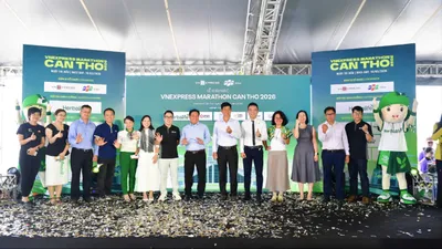 Khai mạc Giải chạy “VnExpress Marathon Cần Thơ 2026” 