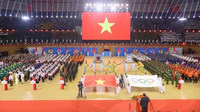 Đại hội Thể dục thể thao TP Đà Nẵng lần thứ X năm 2026 khai mạc tại Cung thể thao Tiên Sơn