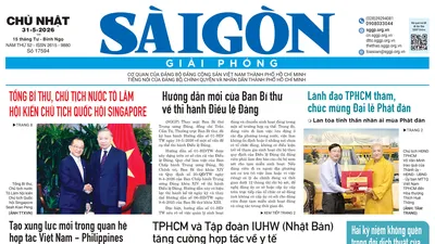 Báo Sài Gòn Giải Phóng ngày 31/5/2026