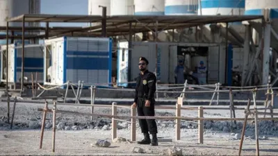 Nhà máy điện hạt nhân Bushehr phía Nam Iran. Ảnh: XINHUA 