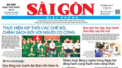 Sài Gòn Giải Phóng ngày 20/7/2026