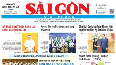 Báo Sài Gòn Giải Phóng ngày 7/8/2026