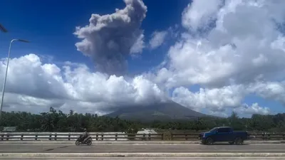 Philippines yêu cầu sơ tán người dân khu vực gần núi lửa Mayon