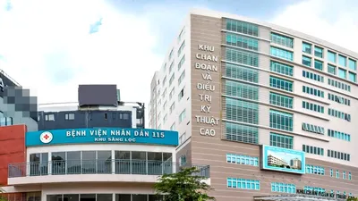 Một góc cơ sở Bệnh viện Nhân dân 115