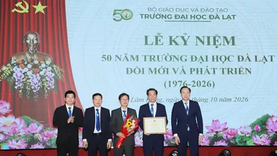 Trường Đại học Đà Lạt đào tạo hơn 85.000 cử nhân, thạc sĩ, tiến sĩ sau 50 năm