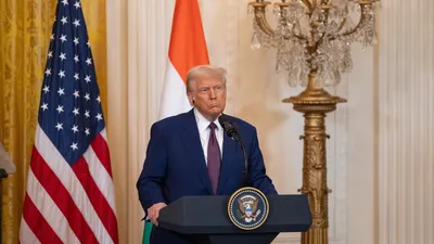 Tổng thống Mỹ Donald Trump. Ảnh: XINHUA