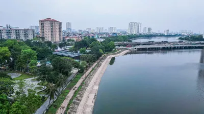Hà Nội đồng loạt cải tạo công viên, hồ điều hòa giải “bài toán” thoát nước