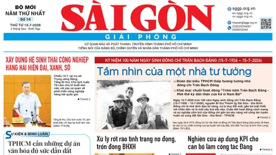 Báo Sài Gòn Giải Phóng ngày 15/7/2026