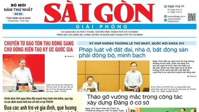 Báo Sài Gòn Giải Phóng ngày 20/08/2026
