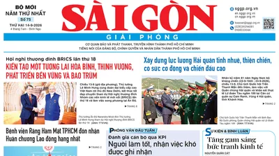 Báo Sài Gòn Giải Phóng ngày 14/09/2026