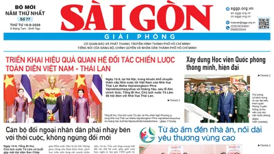 Báo Sài Gòn Giải Phóng ngày 16/09/2026