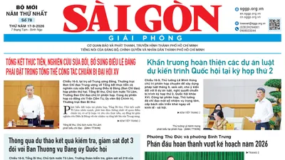 Báo Sài Gòn Giải Phóng ngày 17/09/2026