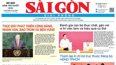 Báo Sài Gòn Giải Phóng ngày 24/9/2026 