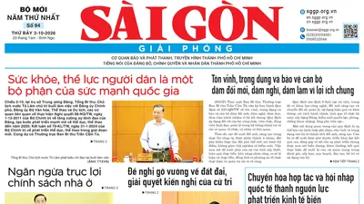Báo Sài Gòn Giải Phóng ngày 3/10/2026