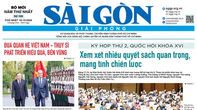 Báo Sài Gòn Giải Phóng ngày 18/10/2026