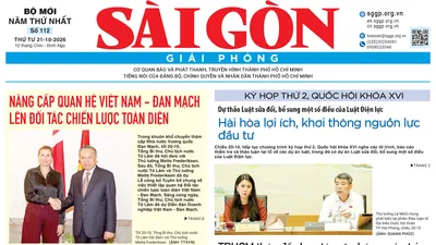 Báo Sài Gòn Giải Phóng ngày 21/10/2026