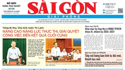 Báo Sài Gòn Giải Phóng ngày 29/10/2026