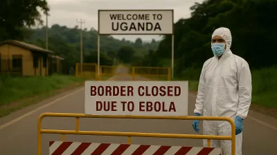 Uganda đóng cửa biên giới do số ca mắc Ebola đang gia tăng. Ảnh : NDTV