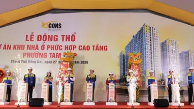 Tập đoàn Bcons động thổ dự án 2.800 căn hộ ở trung tâm đô thị Đồng Nai