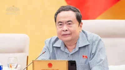 Chủ tịch Quốc hội cho ý kiến về dự thảo Luật An toàn thực phẩm (sửa đổi). Ảnh: CỔNG THÔNG TIN ĐIỆN TỬ QUỐC HỘI.