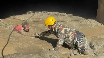Nepal cảnh báo nước sông gần khu vực xảy ra lũ quét dâng cao