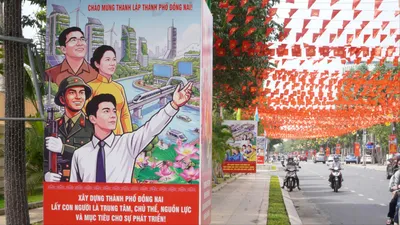 TP Đồng Nai chỉnh trang đô thị chào mừng lễ công bố trở thành thành phố trực thuộc Trung ương