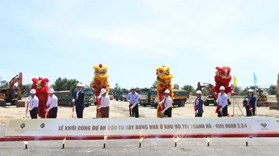 Đà Nẵng khởi công dự án khu đô thị Thanh Hà gắn với khu nhà ở xã hội 500 căn