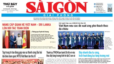 BÁO SÀI GÒN GIẢI PHÓNG - NGÀY 9/5/2026