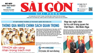 BÁO SÀI GÒN GIẢI PHÓNG - NGÀY 24/8/2026