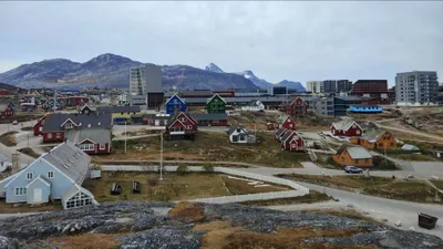 Thành phố Nukk của Greenland. Ảnh: XINHUA