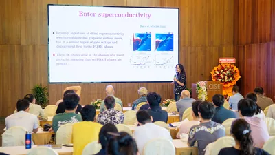Hơn 40 nhà khoa học quốc tế bàn về vật lý lượng tử tại Quy Nhơn