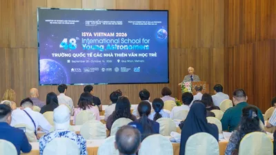 32 nhà thiên văn trẻ đến Gia Lai học về thiên hà, vũ trụ học