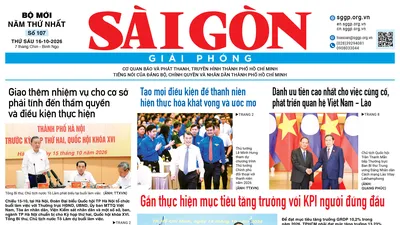 Báo Sài Gòn Giải Phóng ngày 16/10/2026