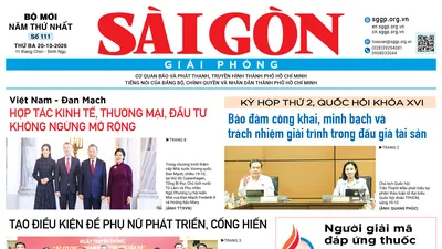 Báo Sài Gòn Giải Phóng ngày 20/10/2026
