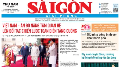 Báo Sài Gòn Giải Phóng ngày 7/5/2026