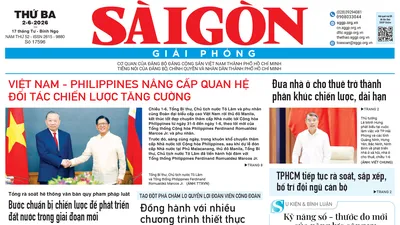 Báo Sài Gòn Giải Phóng ngày 2/6/2026