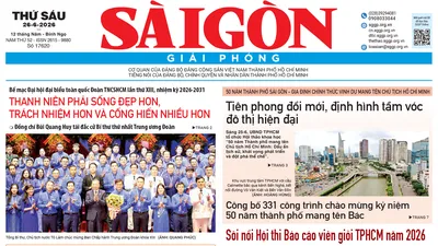 Báo Sài Gòn Giải Phóng ngày 26/6/2026
