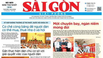 Báo Sài Gòn Giải Phóng ngày 22/08/2026